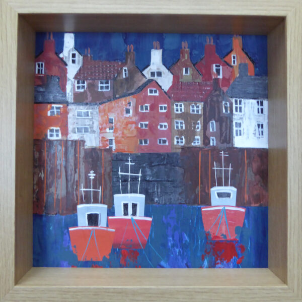 Trawlers at Staithes